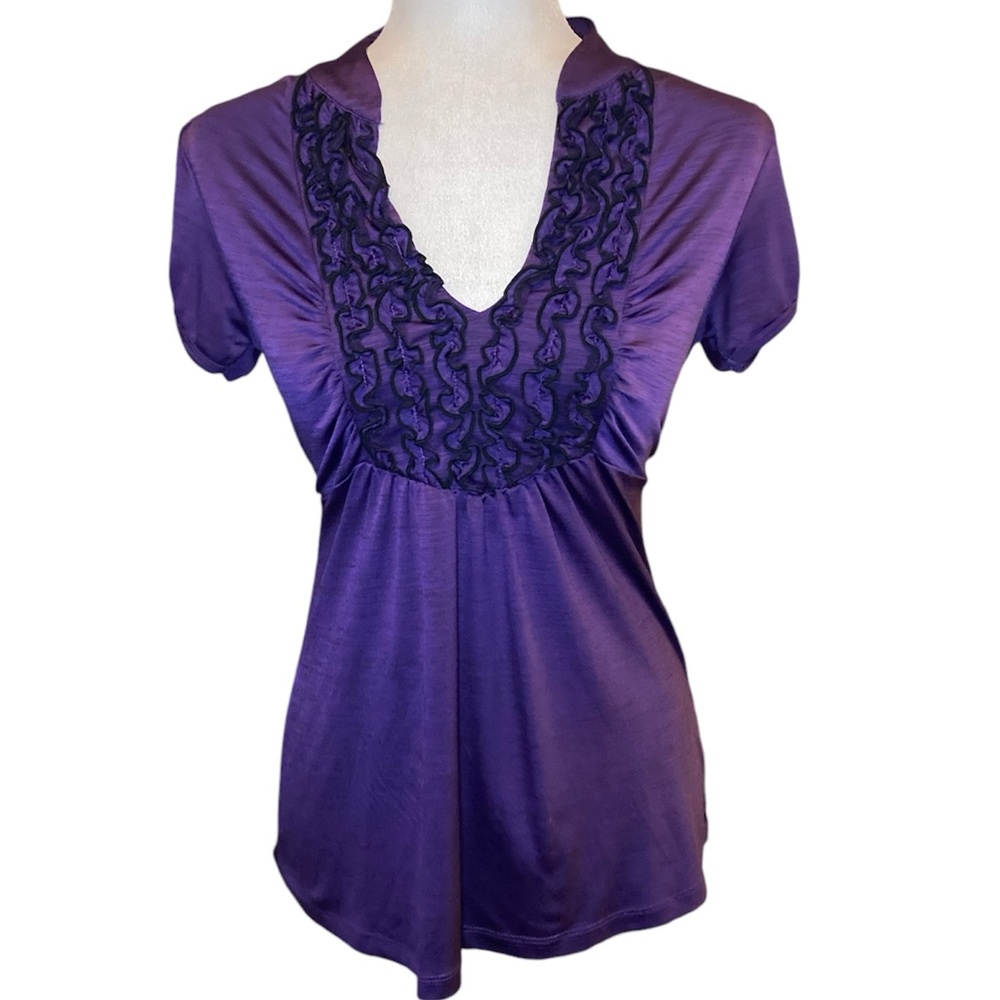 Ruffled blouse